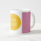 マグ感動的 ジャンボコーヒーマグカップ (正面右)