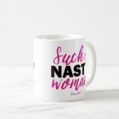 マグ扱いにく大統領のヒラリー コーヒーマグカップ (正面右)