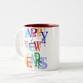 マグ明けましておめでとうの ツートーンマグカップ (正面左)