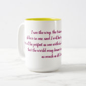 マグ曜日: 火曜日 ツートーンマグカップ (正面左)