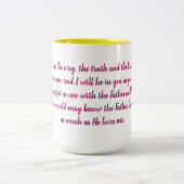 マグ曜日: 火曜日 ツートーンマグカップ (中央)