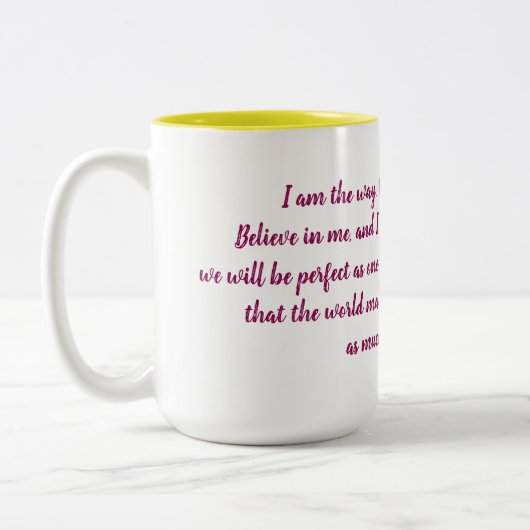 マグ曜日: 火曜日 ツートーンマグカップ (左)