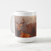 マグ木びき台 コーヒーマグカップ (正面左)