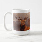 マグ木びき台 コーヒーマグカップ (左)