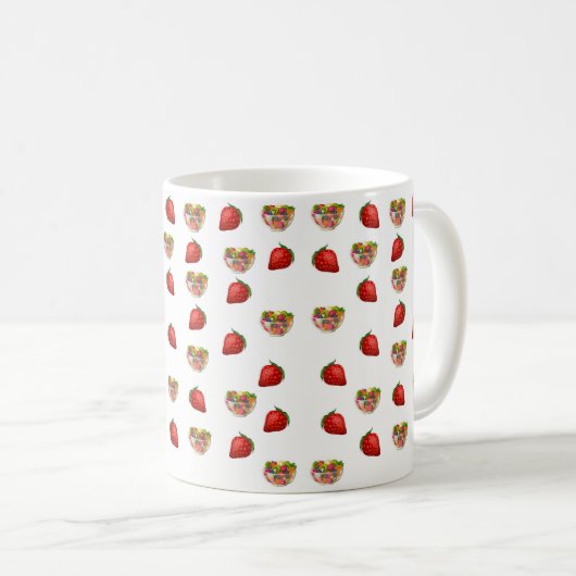 マグ果実 コーヒーマグカップ (正面右)