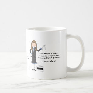 マグ棒人間たちの コーヒーマグカップ