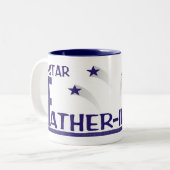 マグ父law©で最高 ツートーンマグカップ (正面左)