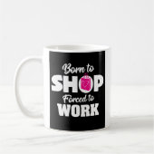 マグ生まれの仕事を余儀なくされる コーヒーマグカップ (左)