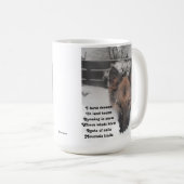 マグ私はラディー・バセットの夢の詩を持っている コーヒーマグカップ (正面右)