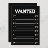 マグ空白のショットテンプレート 招待状 (正面/裏面)