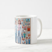 マグ素晴らしデザイン – 日常使用に最適 コーヒーマグカップ (正面右)