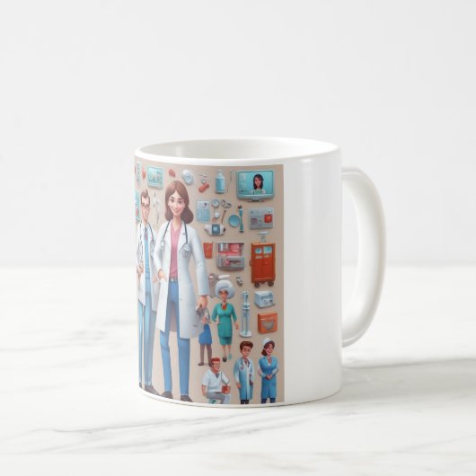 マグ素晴らしデザイン – 日常使用に最適 コーヒーマグカップ (正面右)