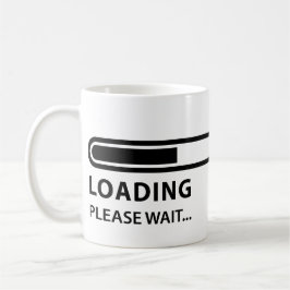 マグ荷を積んでバーの賭博の待って下さい、進歩して下さい コーヒーマグカップ