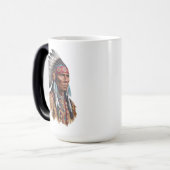 マグ語 – アメリカ先住民 モーフィングマグカップ (正面左)