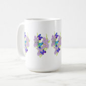 マグ語、ハミング鳥の日 コーヒーマグカップ (正面左)