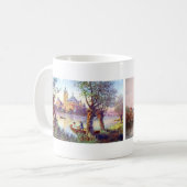 マグ語 – 古い劇場、ストラットフォードアポンエイボン コーヒーマグカップ (正面左)