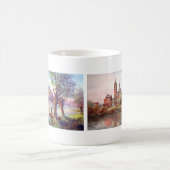 マグ語 – 古い劇場、ストラットフォードアポンエイボン コーヒーマグカップ (中央)