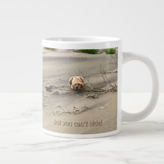 マグ走は隠せない ジャンボコーヒーマグカップ