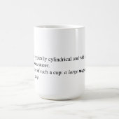 マグ辞書定義 コーヒーマグカップ (中央)