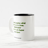 マグ重要ではありません ツートーンマグカップ (正面左)