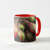 マグ開花赤と暗 マグカップ (正面右)