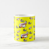 マグ飛行機 コーヒーマグカップ (中央)