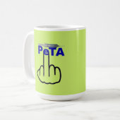 マグ鳥ひっくり返しピータフリップ コーヒーマグカップ (正面左)