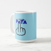 マグ鳥ひっくり返しピータフリップ コーヒーマグカップ (正面左)