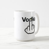 マグ鳥フリップVodkaフリップ コーヒーマグカップ (正面右)