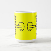 マグ鳥モンサント反転 コーヒーマグカップ (中央)