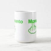 マグ鳥モンサント反転 コーヒーマグカップ (中央)