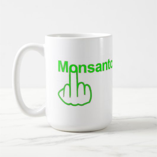 マグ鳥モンサント反転 コーヒーマグカップ (左)