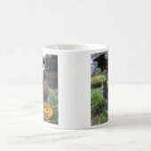 マグ黒猫の魔女来の コーヒーマグカップ (中央)