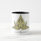 マグ1のためのタイの芸術 マグカップ (中央)