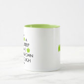 マグ11のoz。 (オンス) "日Appleと" マグカップ (中央)