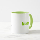 マグ11のoz。 (オンス) "日Appleと" マグカップ (正面右)