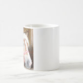 マグ2の馬-左手 コーヒーマグカップ (中央)