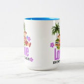 マグ2トーンのマグのラブブック ツートーンマグカップ (中央)