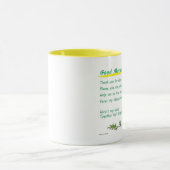 マグ: "おはよう神!"の サイズ、スタイル、色を選んで下さい マグカップ (中央)