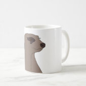 マグ"かわいいMeerkat " コーヒーマグカップ (正面右)