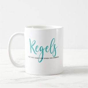 マグ-くしゃみ時Kegels (そう小便をしません) コーヒーマグカップ