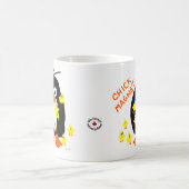 マグ-ひよこの磁石 コーヒーマグカップ (中央)