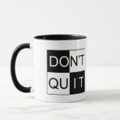 マグ-やめないで下さい マグカップ (左)