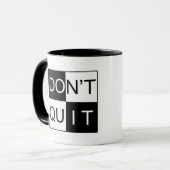 マグ-やめないで下さい マグカップ (正面左)