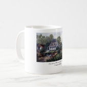 マグ-アメリカの家屋敷: 夏 コーヒーマグカップ (正面左)