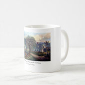 マグ-アメリカの家屋敷: 秋 コーヒーマグカップ (正面右)