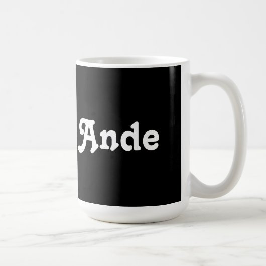 マグ・アンデ コーヒーマグカップ (右)