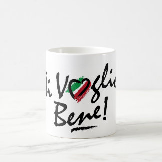 マグ: イタリアンなチタニウムのvoglioのbene コーヒーマグカップ