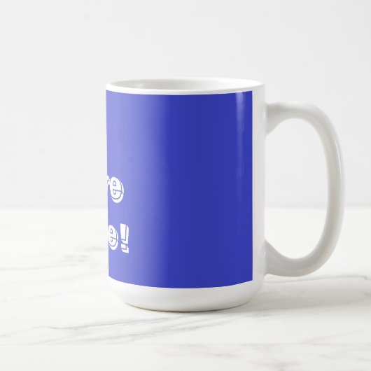 マグ・イラブ・ブルー コーヒーマグカップ (右)