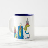 マグ|オースティン、TX (AUS) ツートーンマグカップ (正面左)